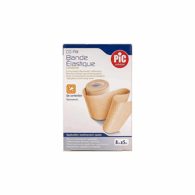 PIC COMPRESSIVE ELASTIC BANDAGE 8CM*5M