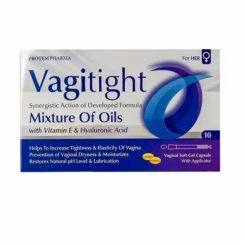 VagiTight Mixture Of Oils 10 Vaginal Soft Gel Capsule - Beauty Vitamins