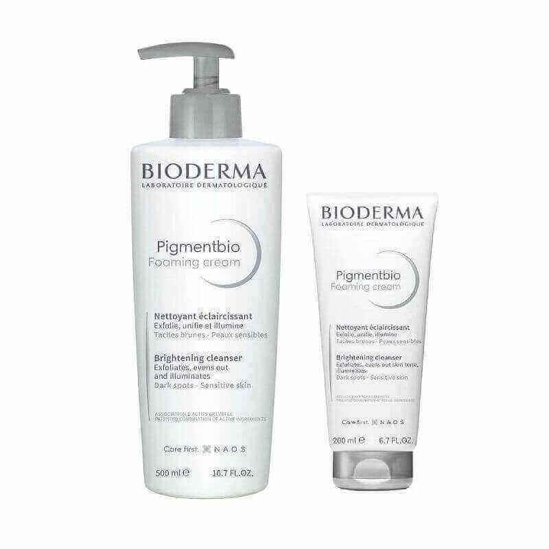 Bioderma Pigmentbio Foaming Cream 500ml and 200ml