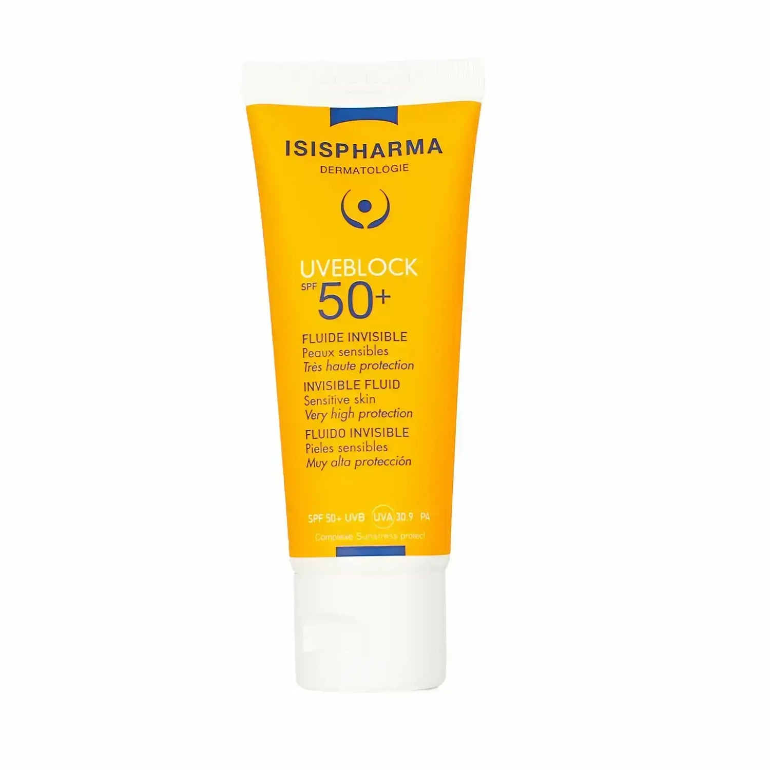 سائل إيزيس يوفي بلوك SPF 50+ غير مرئي 40 مل isisv50+