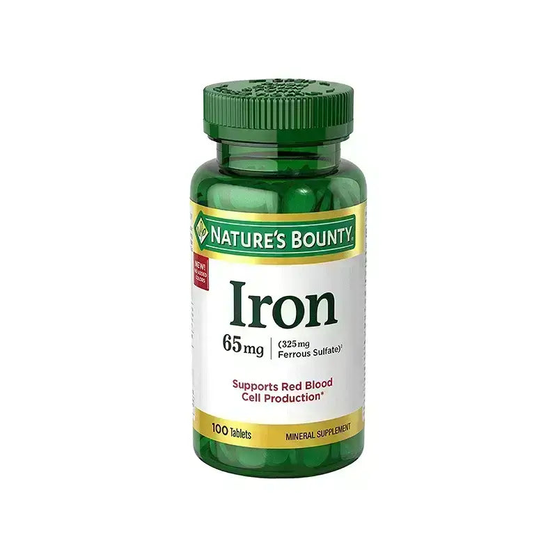 Natures Bounty Iron 65mg Tab 100'S