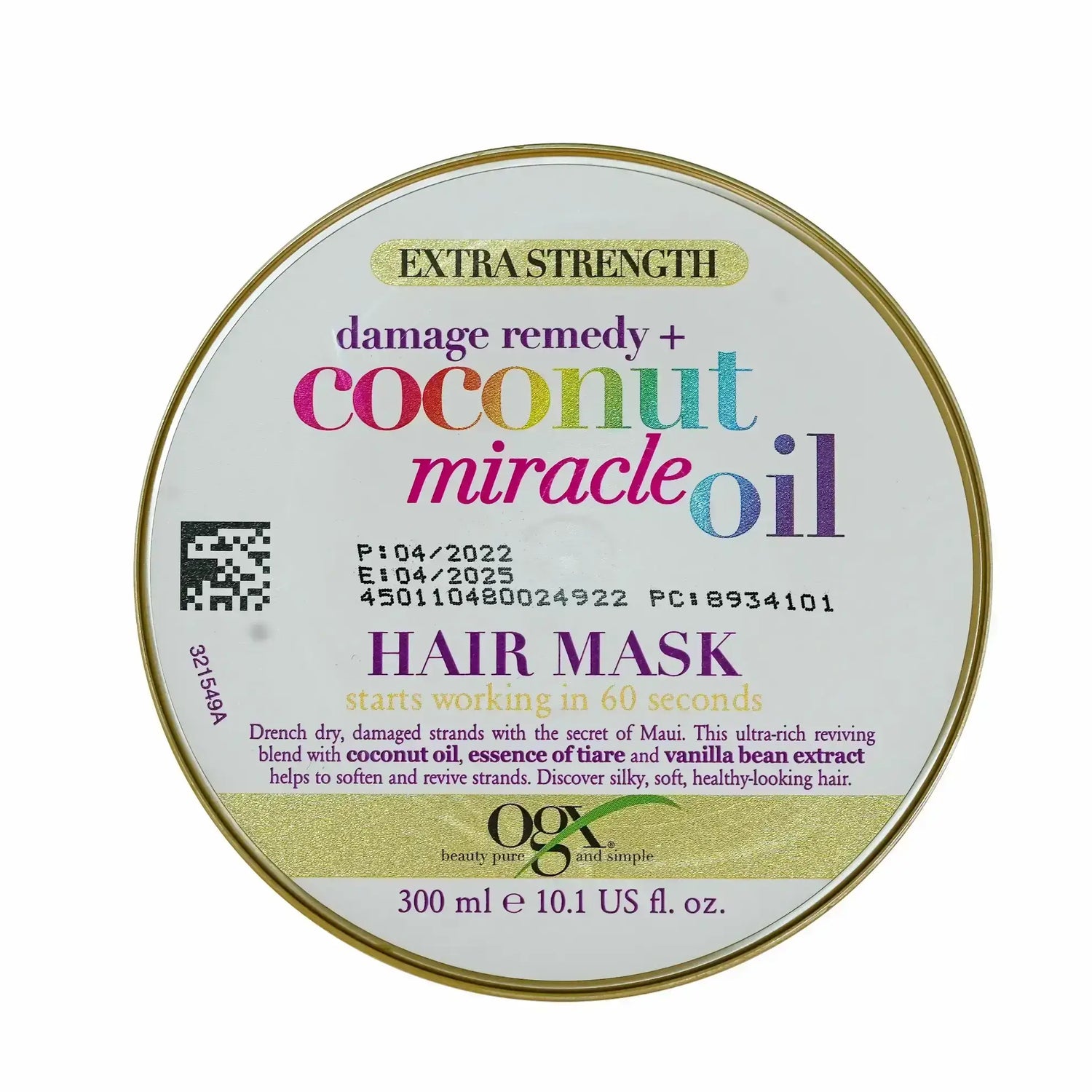 Ogx Coconut Miracale Oil Hair Msk 300 ml