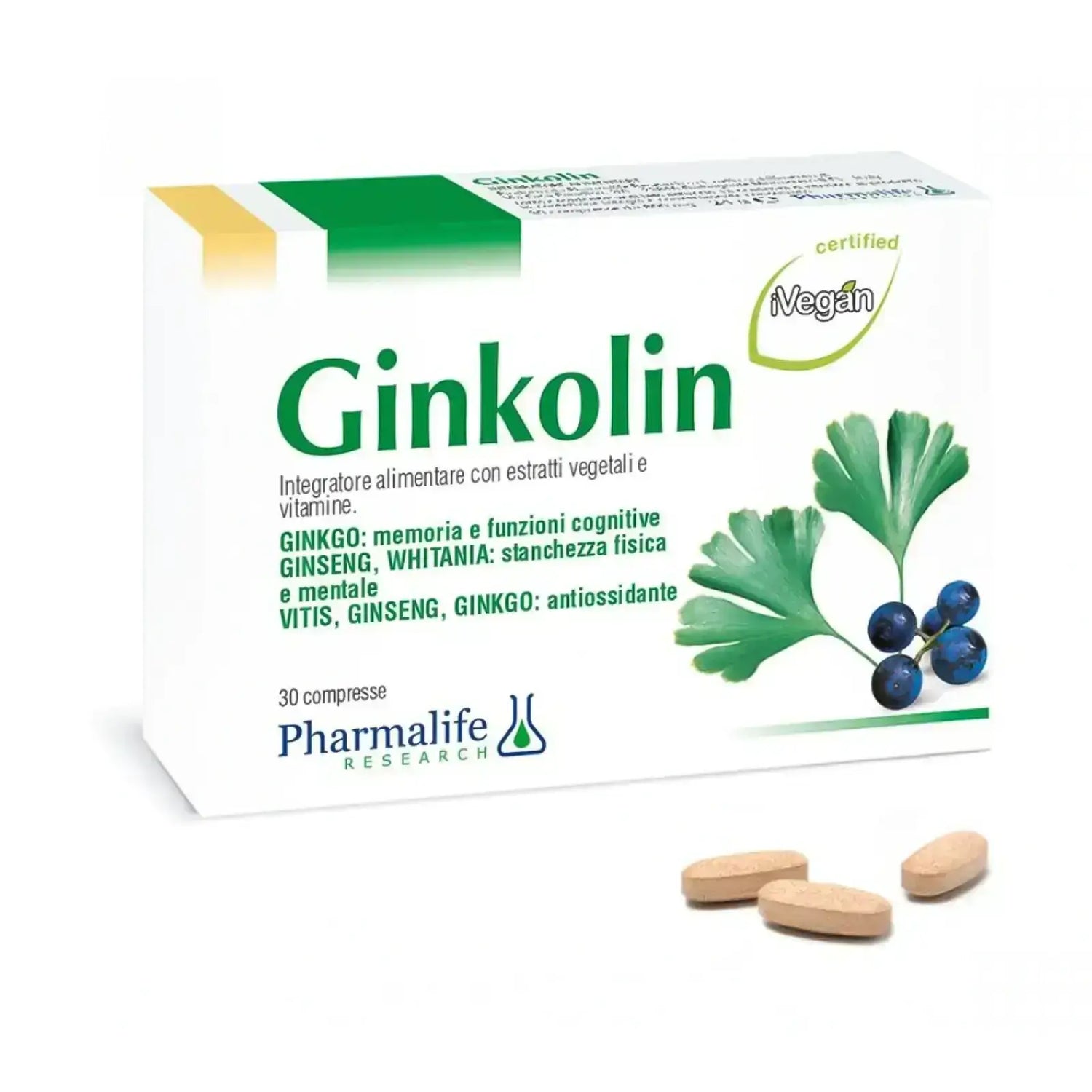 Ginkolin Tabs 30'S