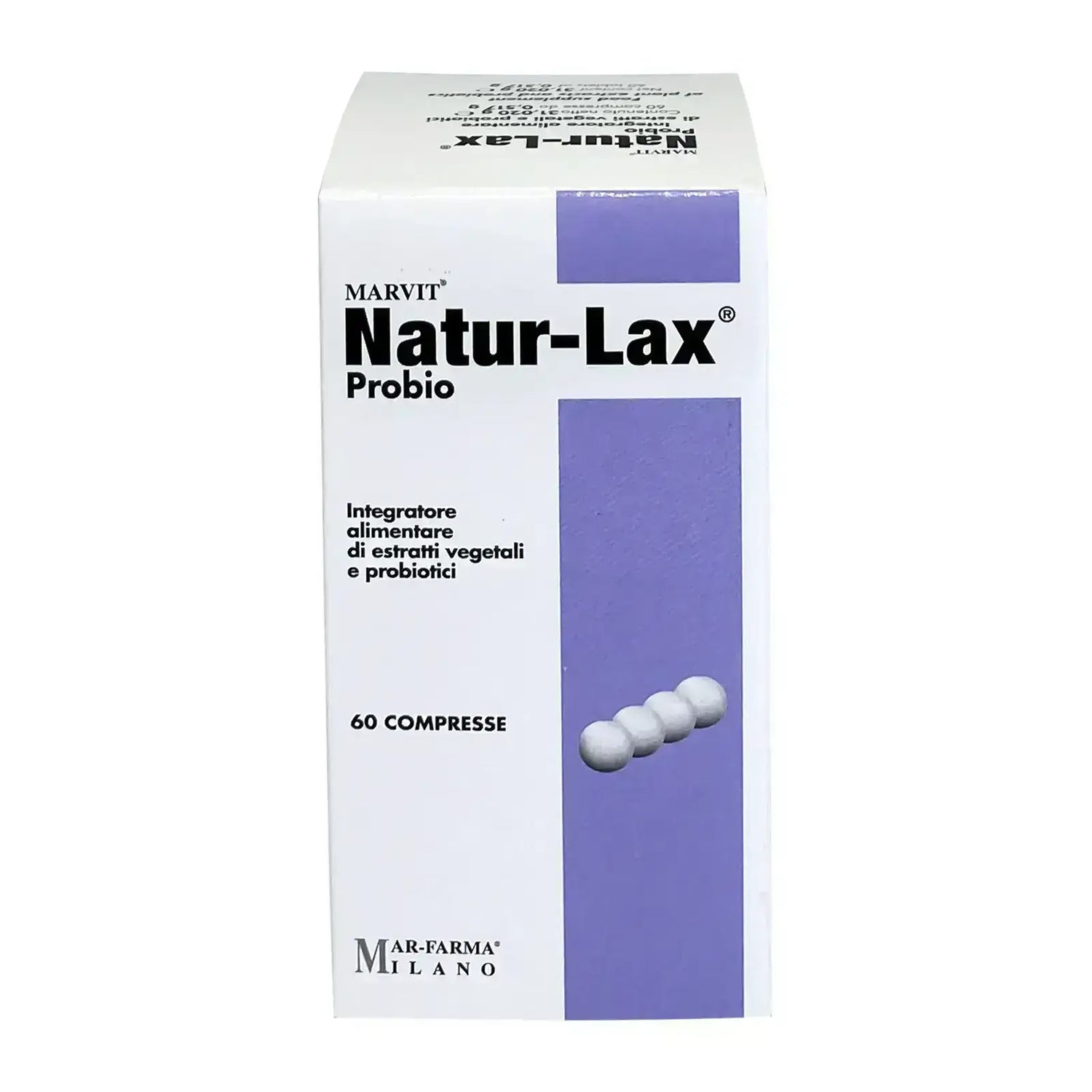 Marvit Natur-Lax Tablets 60'S