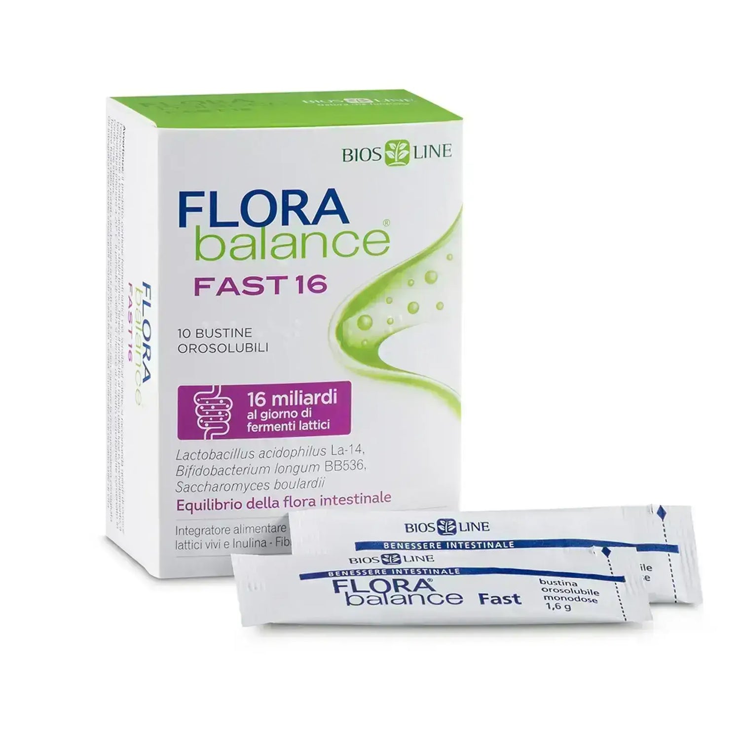 Flora Balance Fast 16 Sachets 10'S