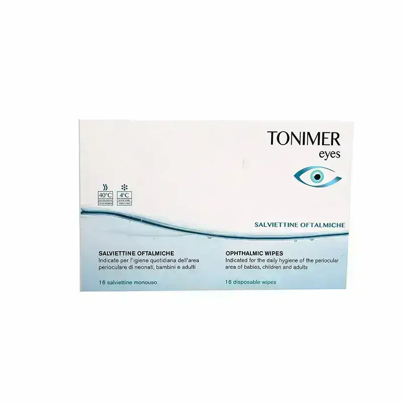 Tonimer Ophthalmic Wipes 16 Pcs