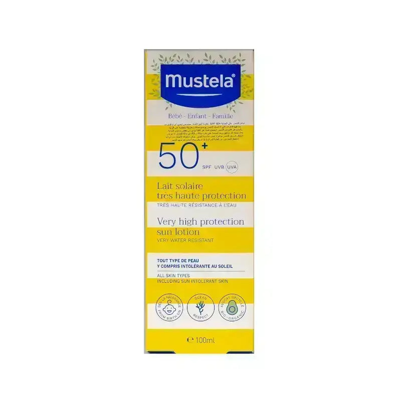 Mustela Very High Protection Sun Lotion Spf 50+ 100ml 3325533