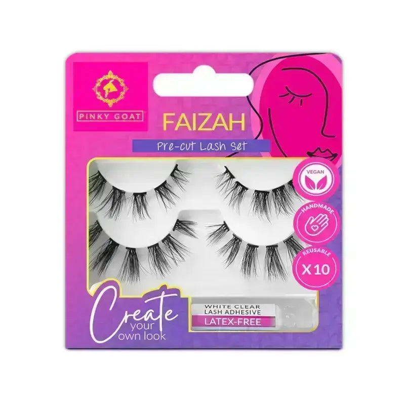 Pinky Goat Faizah Pre-Cut Eyelashes FMK71068