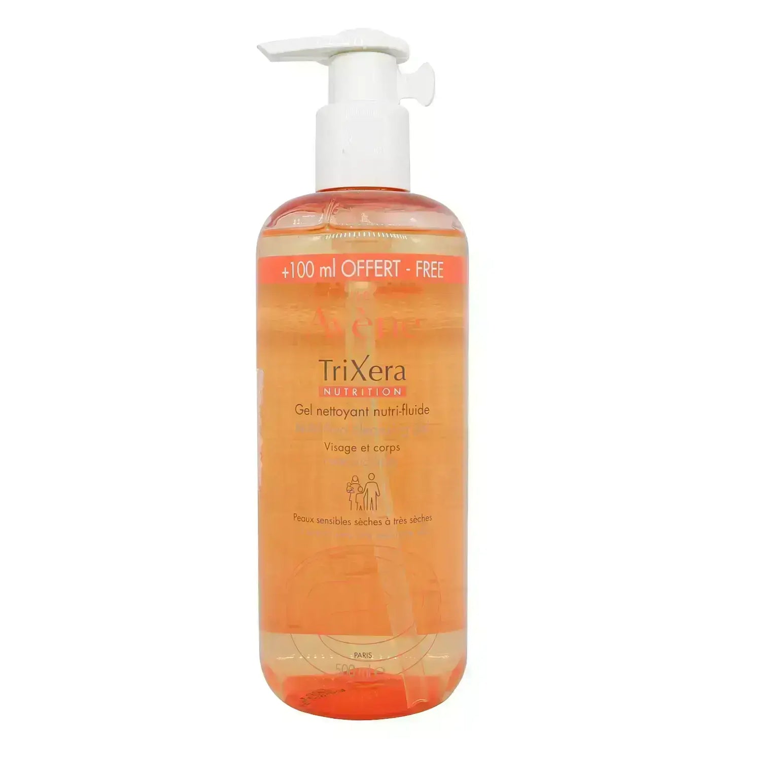 Avene Trixera Cleansing Gel 500 mL 80028