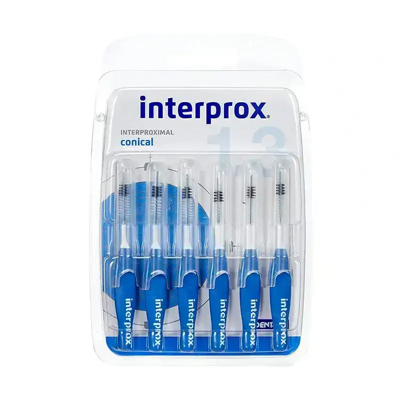 Interprox Conical 1.3mm Dark Blue 6's