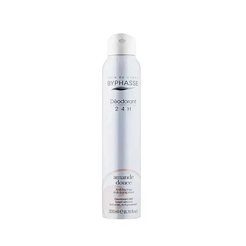 Byphasse Body Deodorant 24H Sweet Almond Spray 200 ml