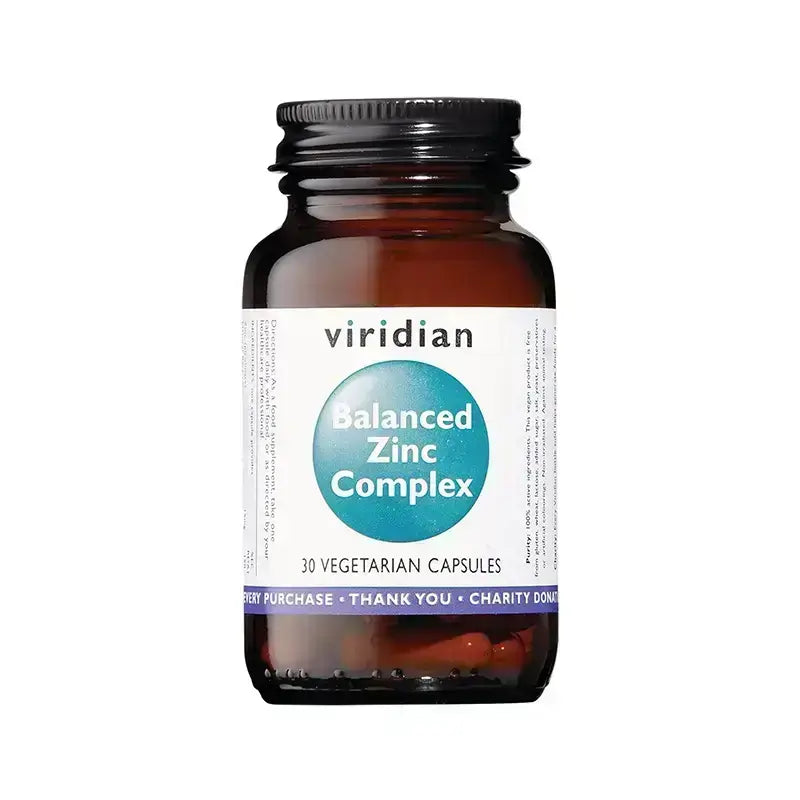 Viridian Balanced Zinc Complex 30 Caps