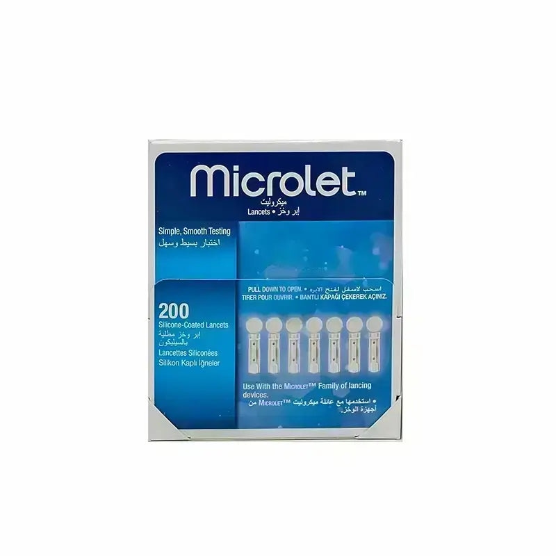 Ascensia Contour Microlet Lancets 200 Pcs – Beauty Vitamins