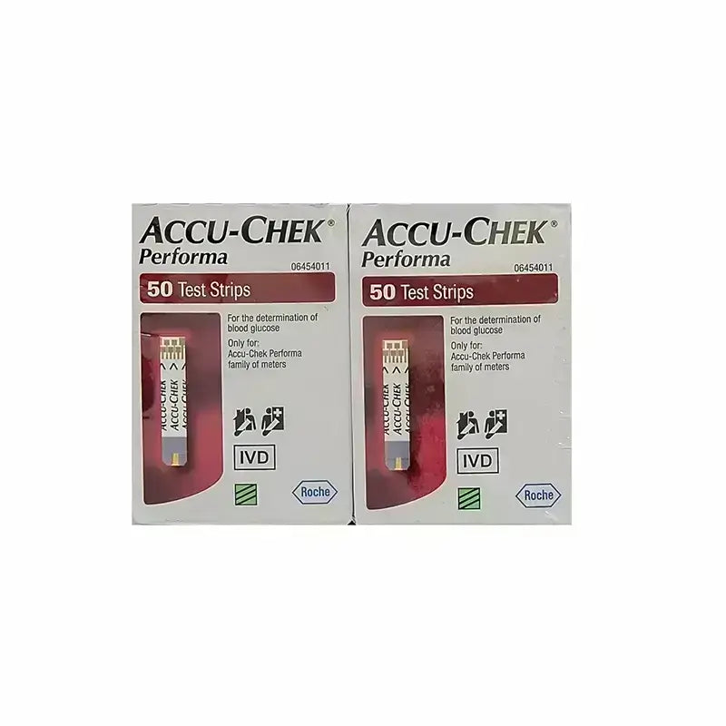 شرائط اختبار Accu Chek Performa تقدم علبة 50*2
