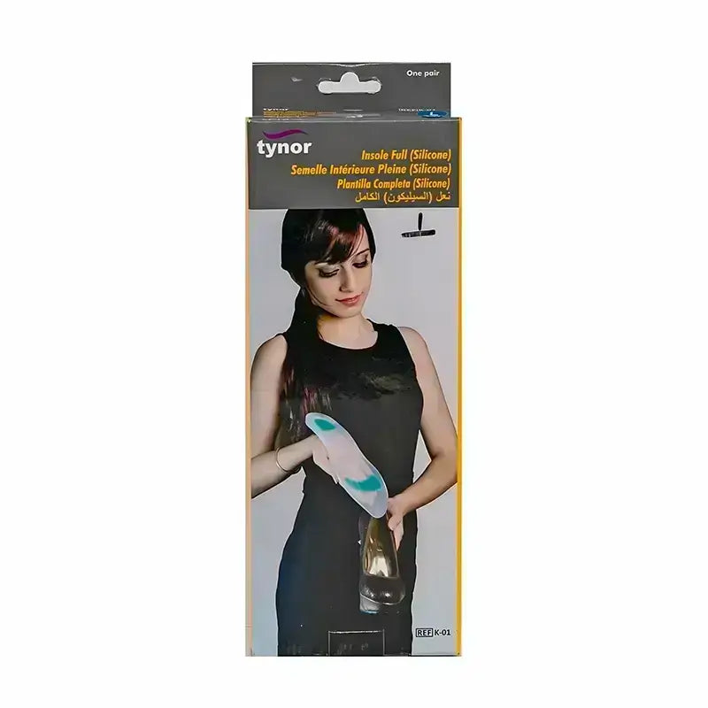 Tynor Insole Full Silicon L 1 Pair K01