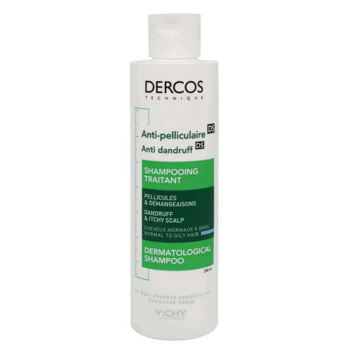 Vichy Dercos Anti-Dandruff Oily Hair Shampoo - 200 mL - Beauty Vitamins