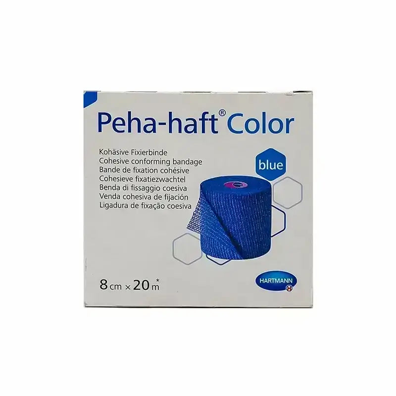 هارتمان شاش لاصق طبي أزرق 8 سم × 20 م 