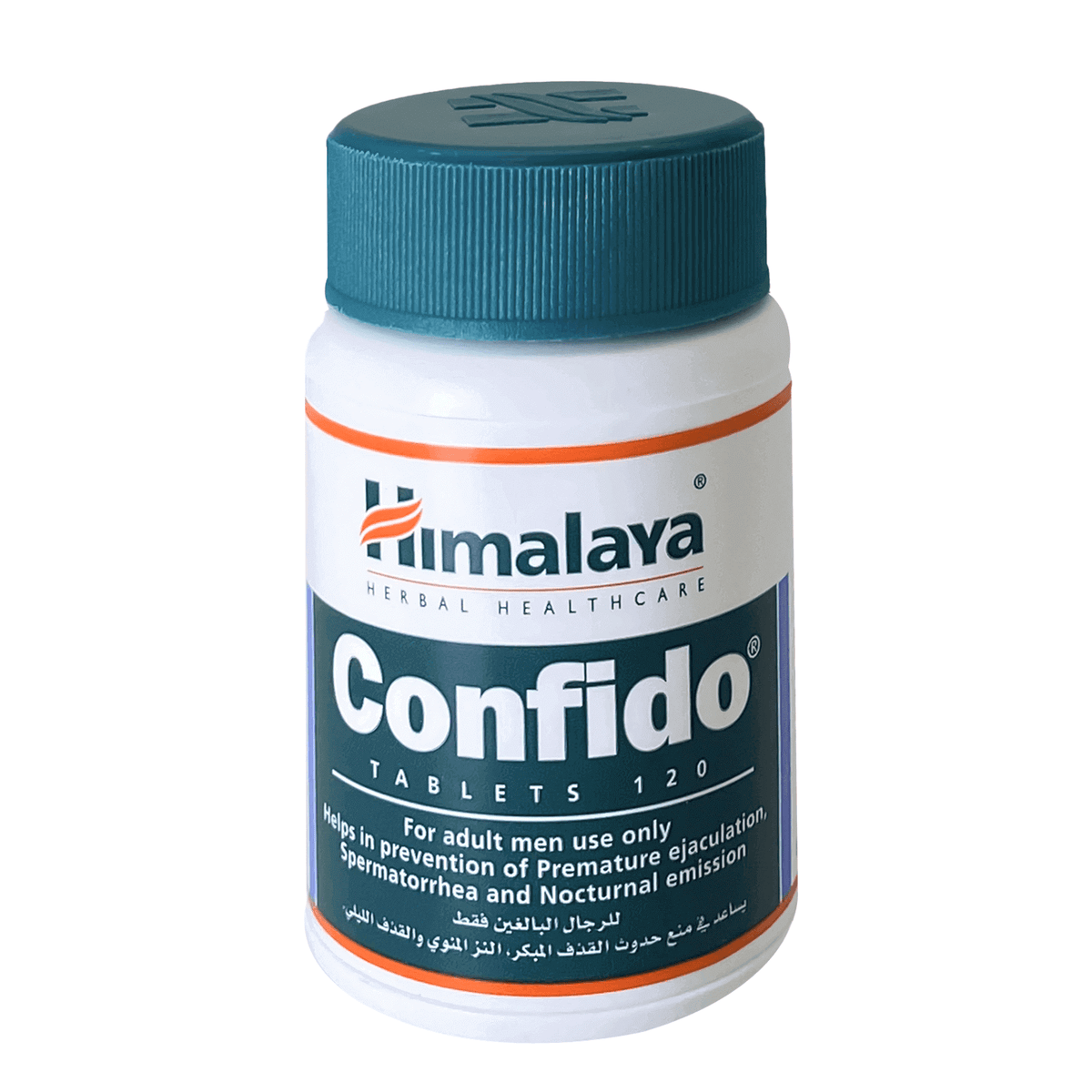 Himalaya Confido 120 Tablets herbal dietary supplement bottle