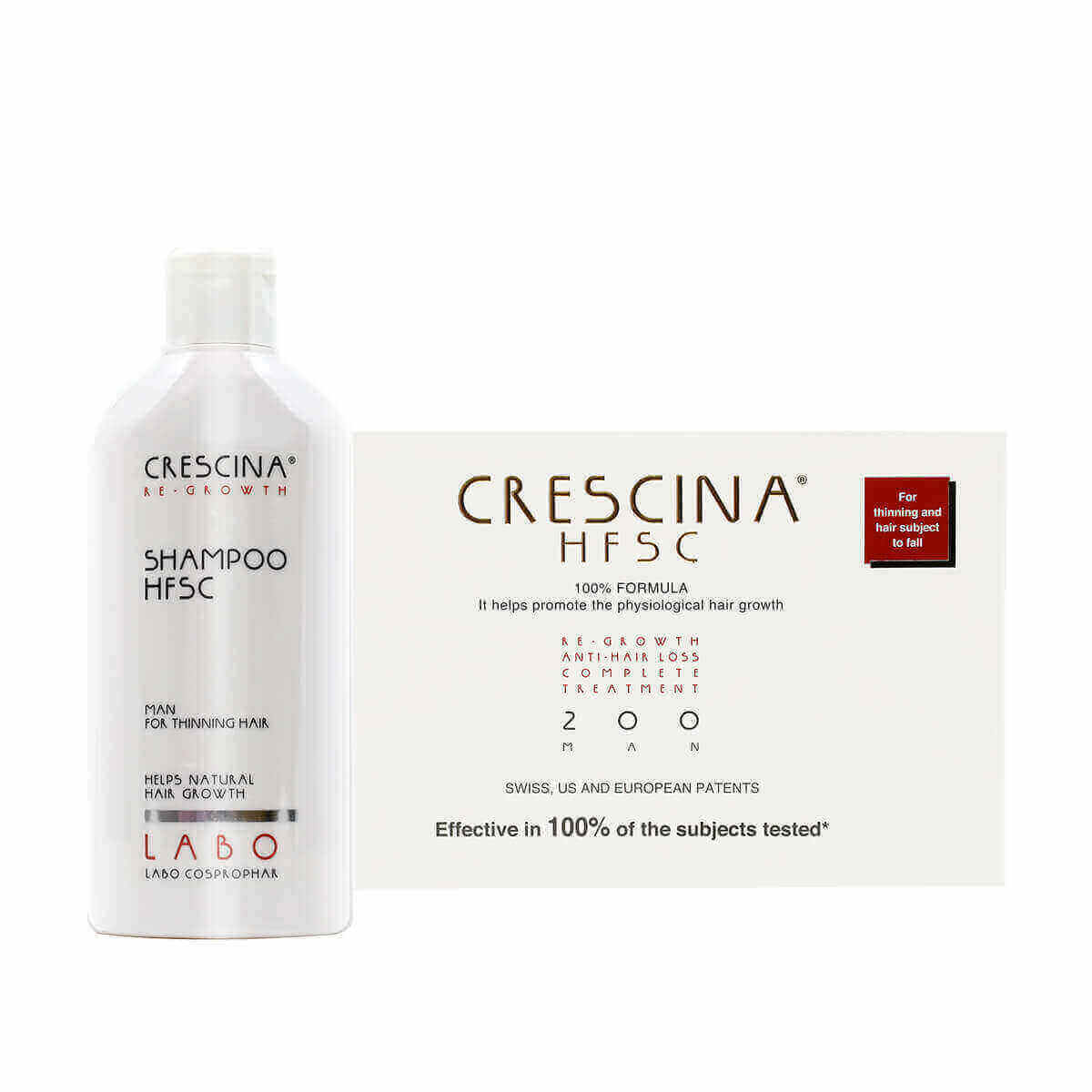 Offer Package Crescina Man 200 Complete + Man Shampoo