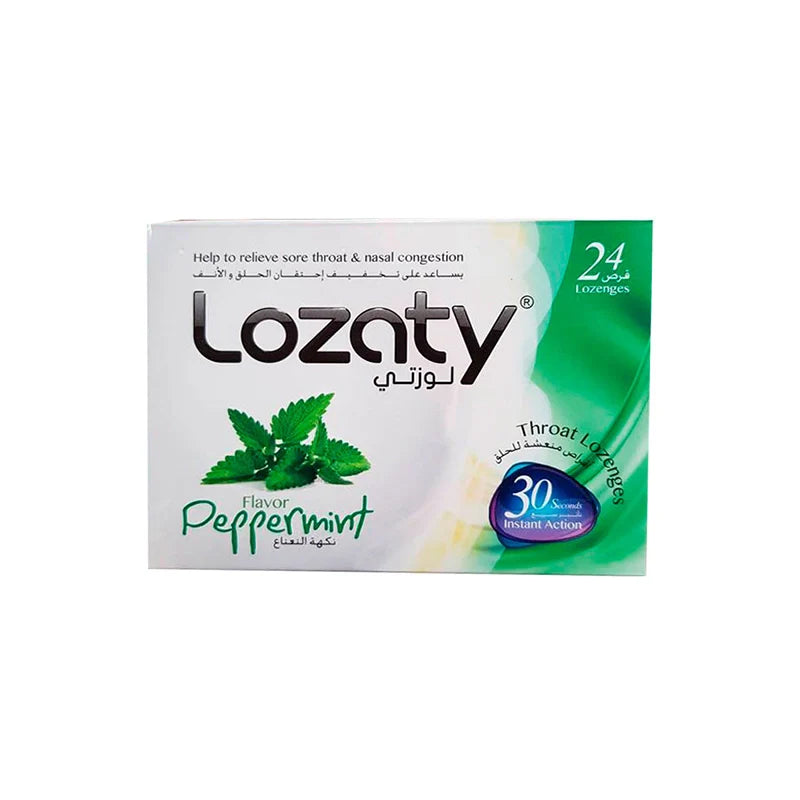 Lozaty Peppermint Lozenges 24'S