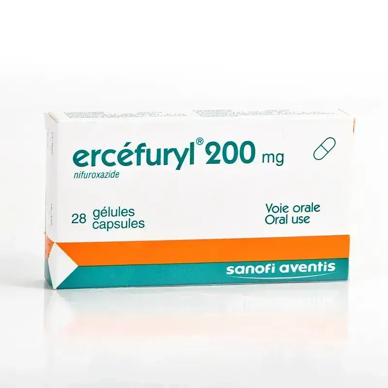Ercefuryl 200Mg Capsules 28's diarrhea