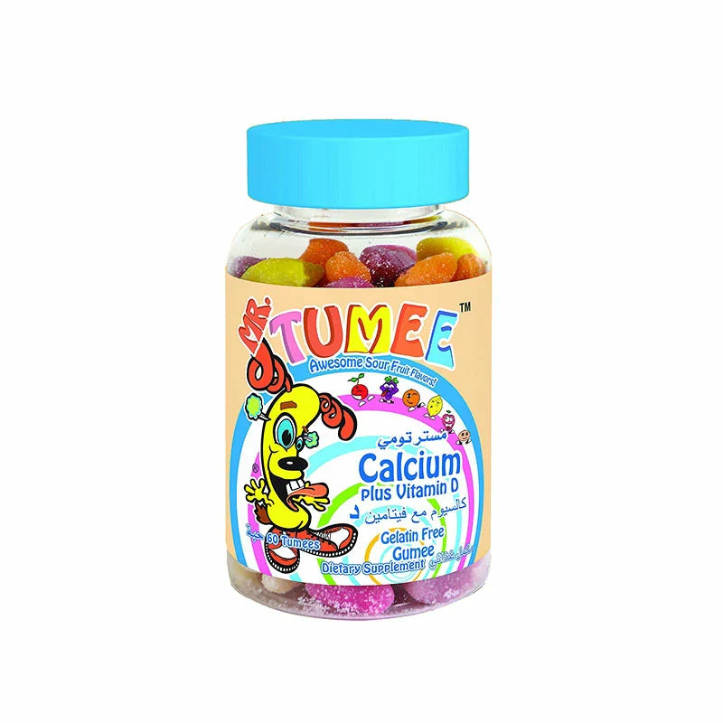 Mr Tumee Calcium Plus Vit D Gummee 60 Tumees