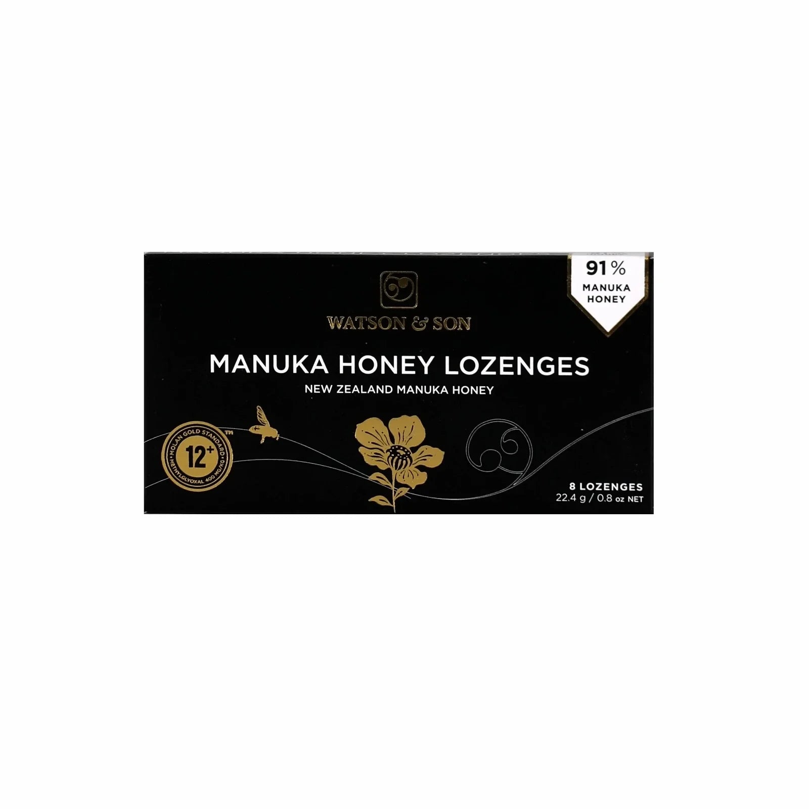 Watson and Son Manuka Honey Lozenges – 8 Pieces - Beauty Vitamins