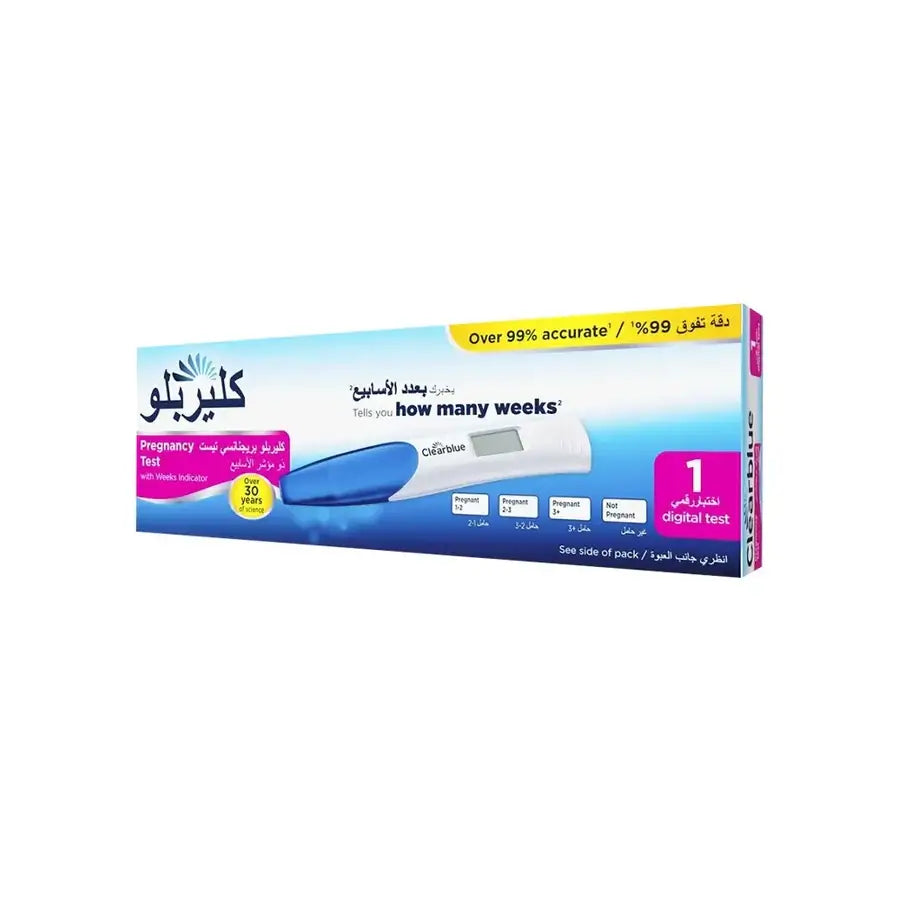 Clearblue Digital Pregnancy Test with Weeks Indicator – Accurate results