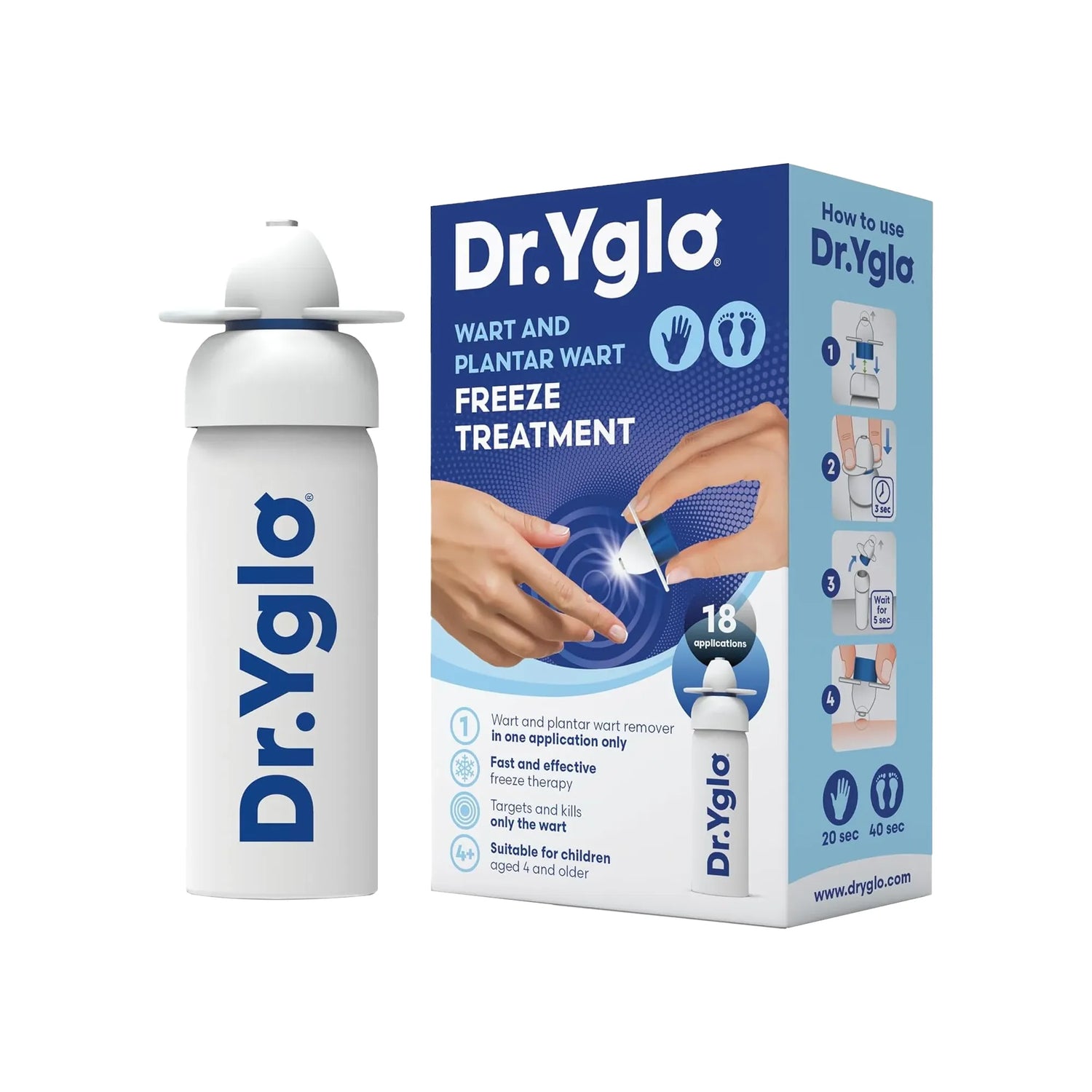 علاج د. Yglo لتجميد الثآليل والتقرنات 50 مل