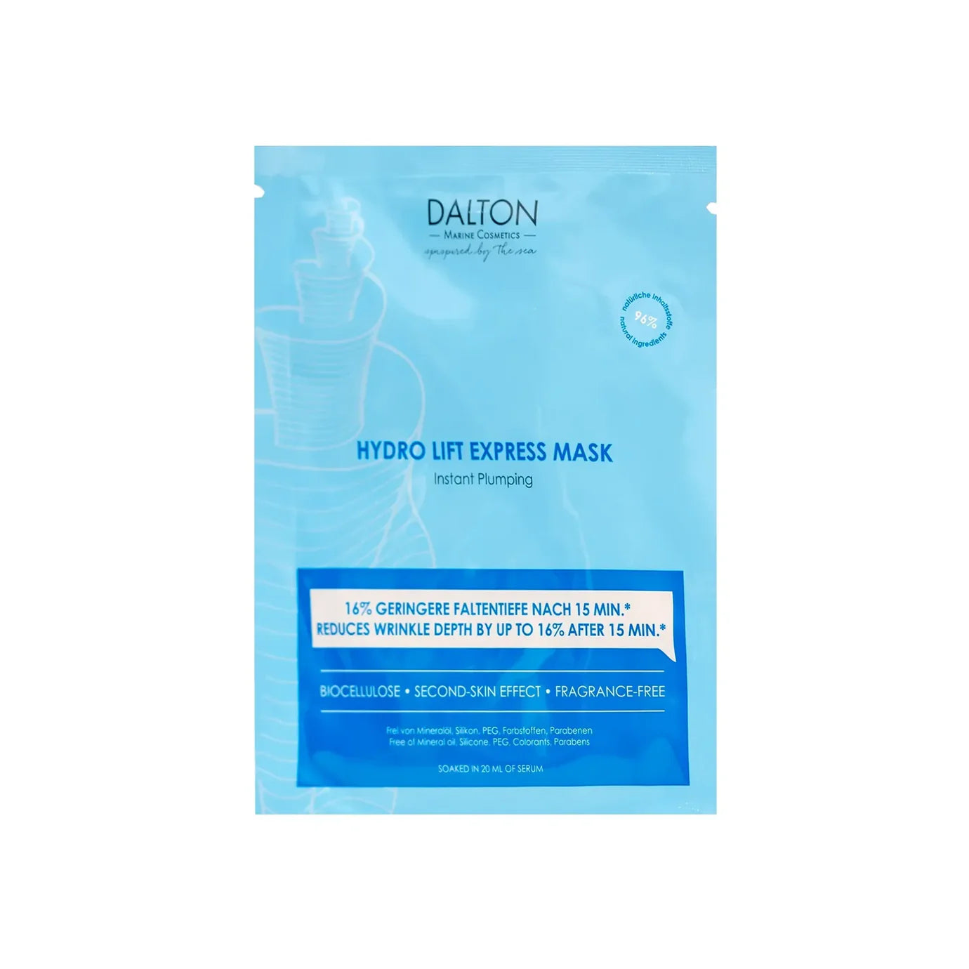 Dalton Hydro Lift Plumping Mask 1 Pc 1678