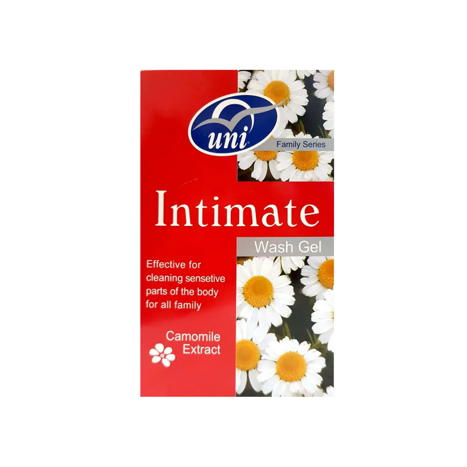Uni Intimate Wash Gel with Chamomile 250ml + 250 ml Free