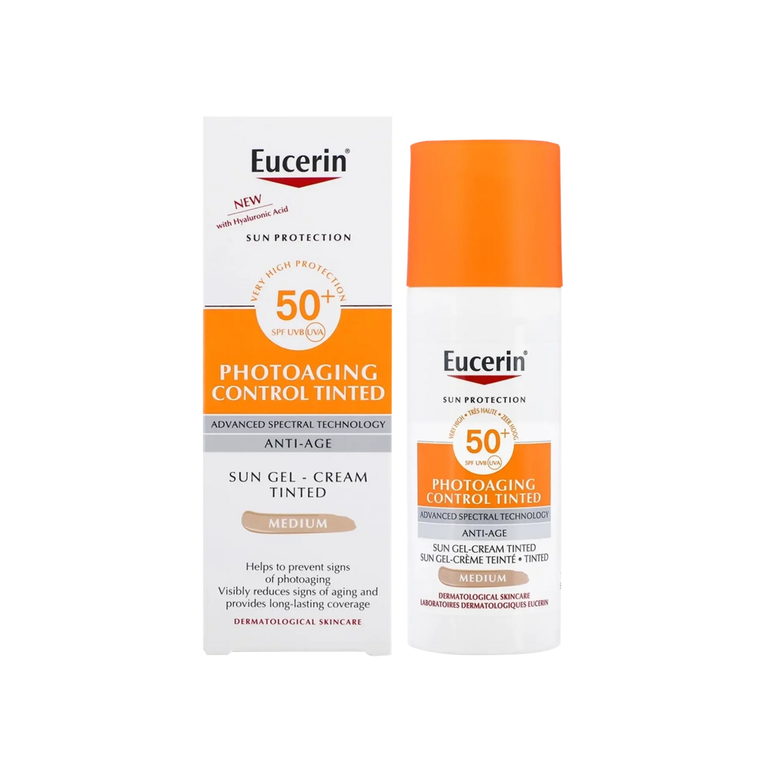 Eucerin Sun Cream  50+ CC MediumTinted