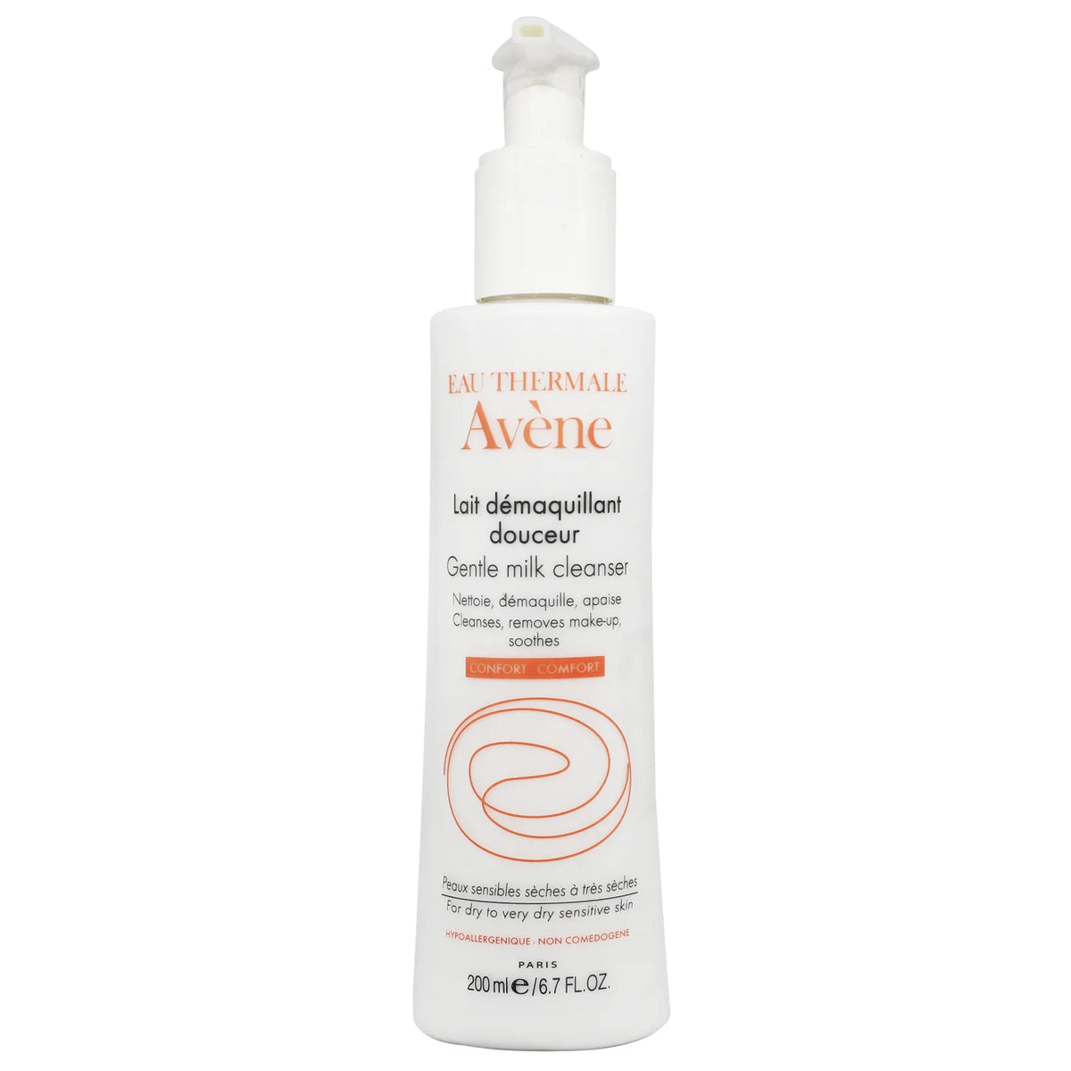 Avène Gentle Milk Cleanser 200ml – avene cleanser for dry sensitive skin