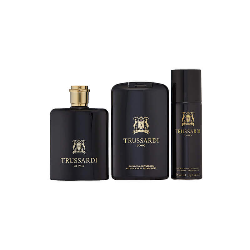 TRUSSARDI UOMO STRIPES SET