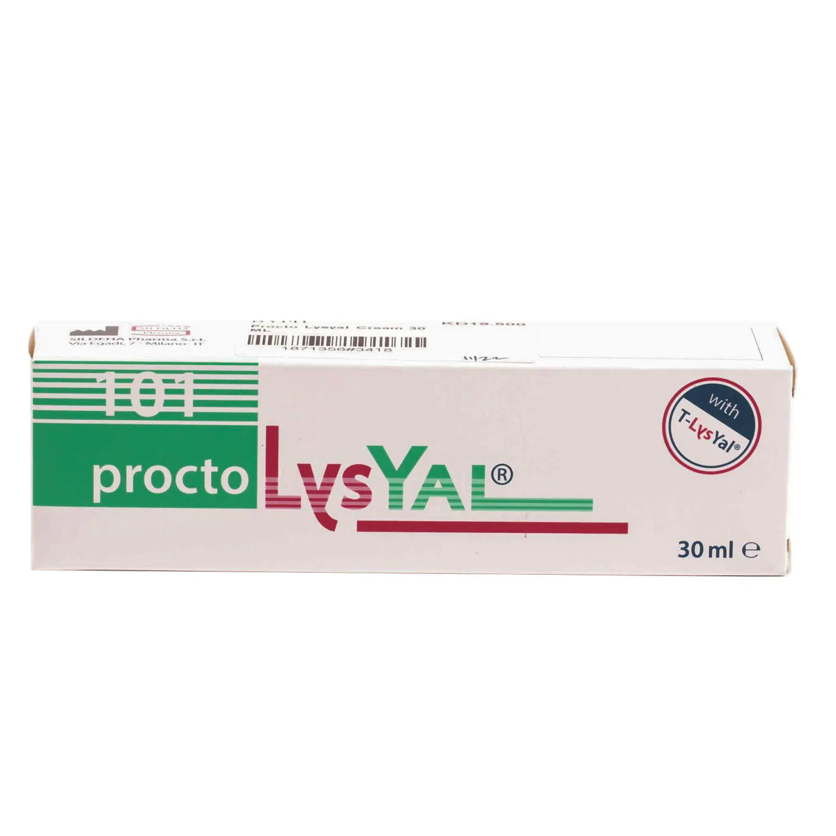 Procto Lysyal Cream 30 ml - Beauty Vitamins