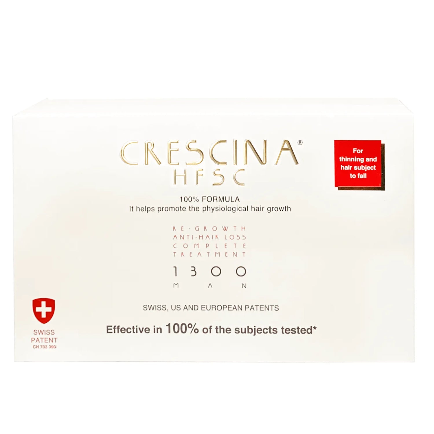 Crescina HFSC 1300 Ampoules for Men - Beauty Vitamins