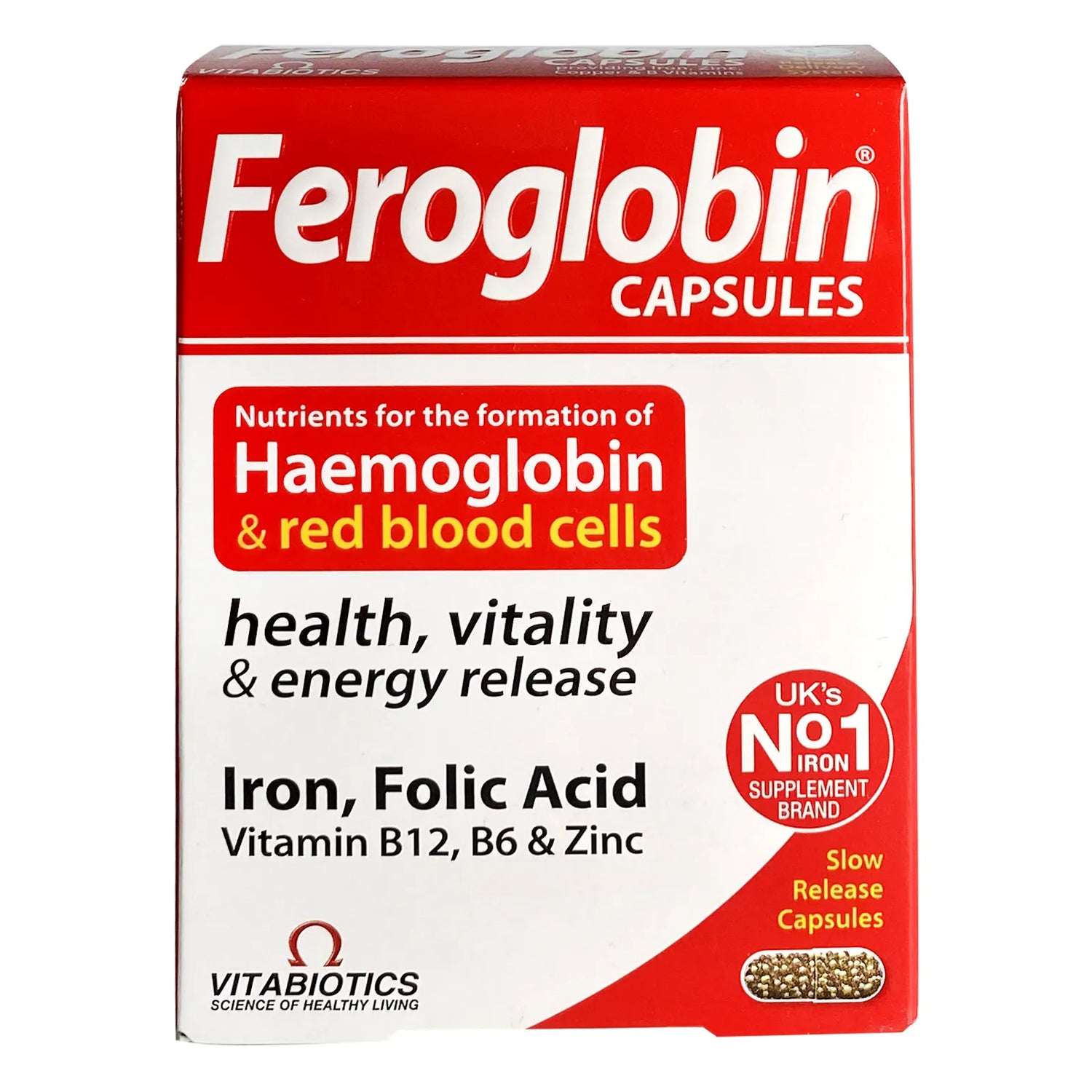 Feroglobin 30 Capsules - Beauty Vitamins