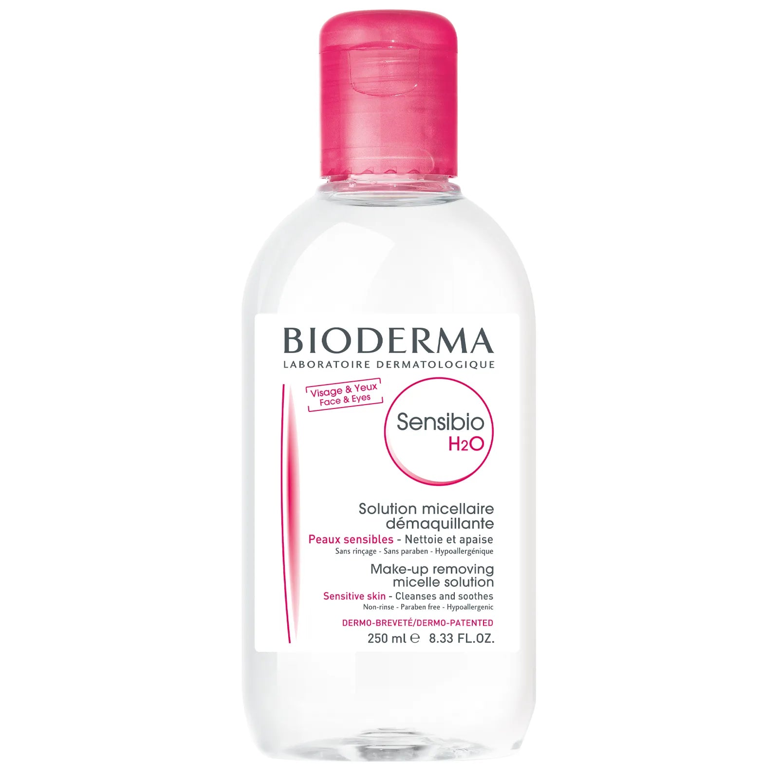 Bioderma Sensibio H2O Micellar Water – 250 mL - Beauty Vitamins