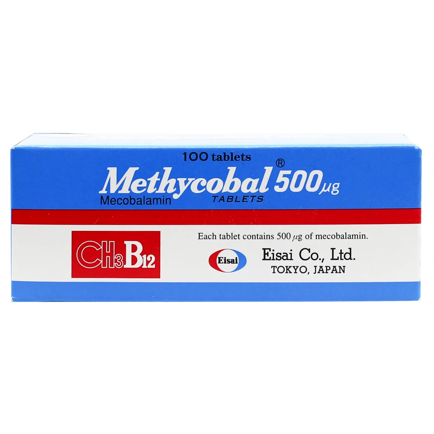 Methycobal 500 mcg Tablets – 100 Tablets - Beauty Vitamins