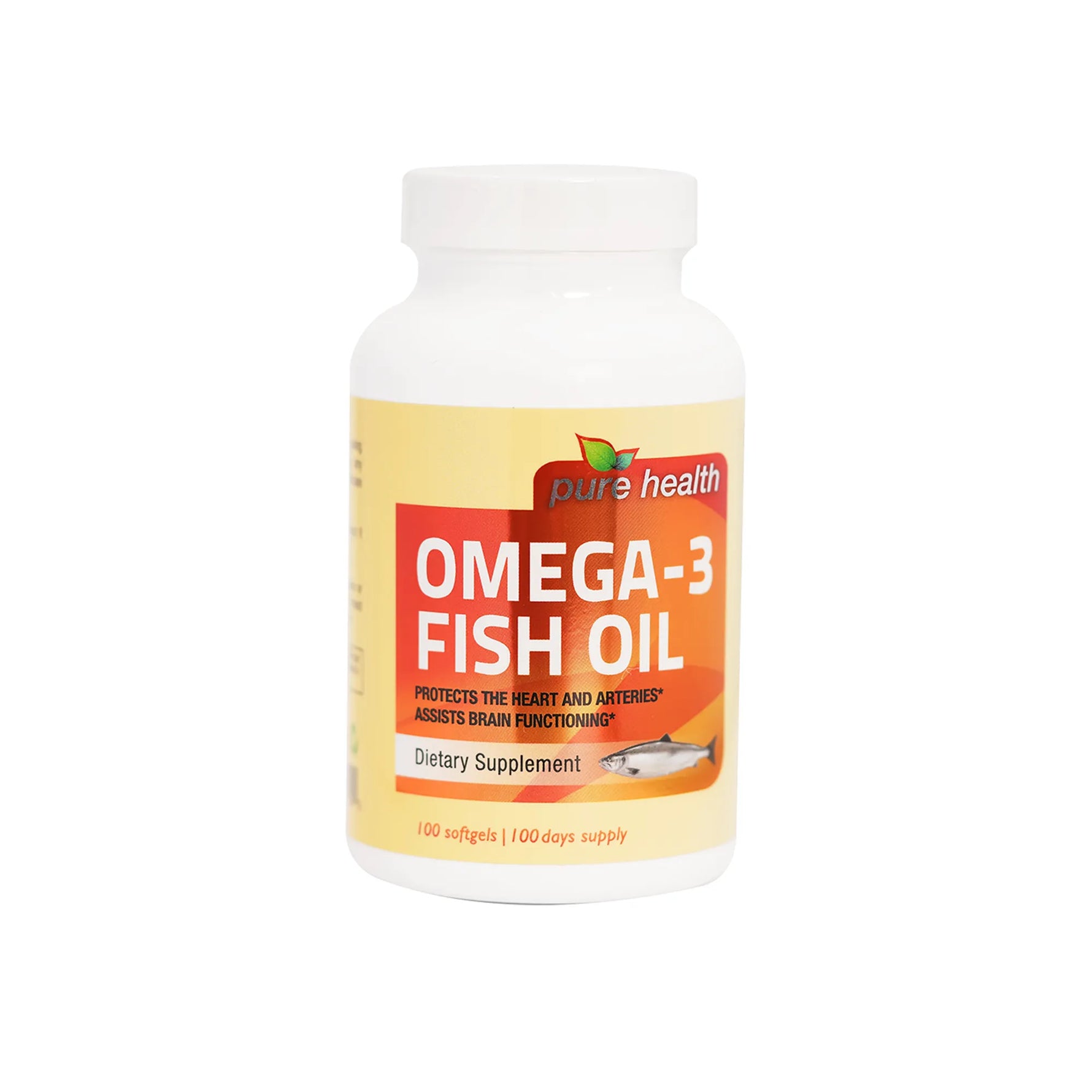 Pure Health Omega 3 Fish Oil 100 Softgels - Beauty Vitamins