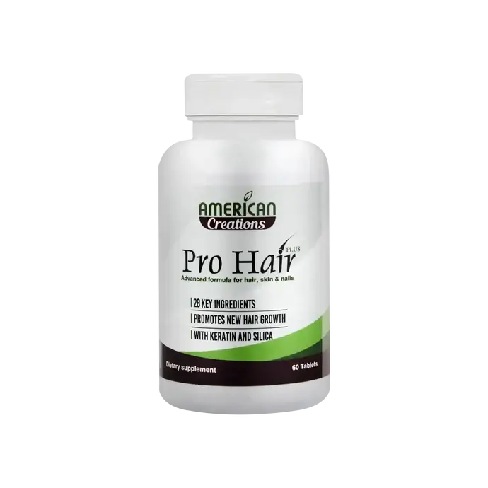 American Creations Pro Hair Vitamins – Hair Growth Tablets with Biotin