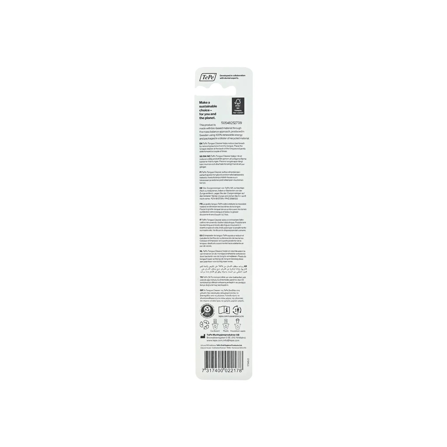Tepe Tongue Cleaner 1 Pc 17345/2