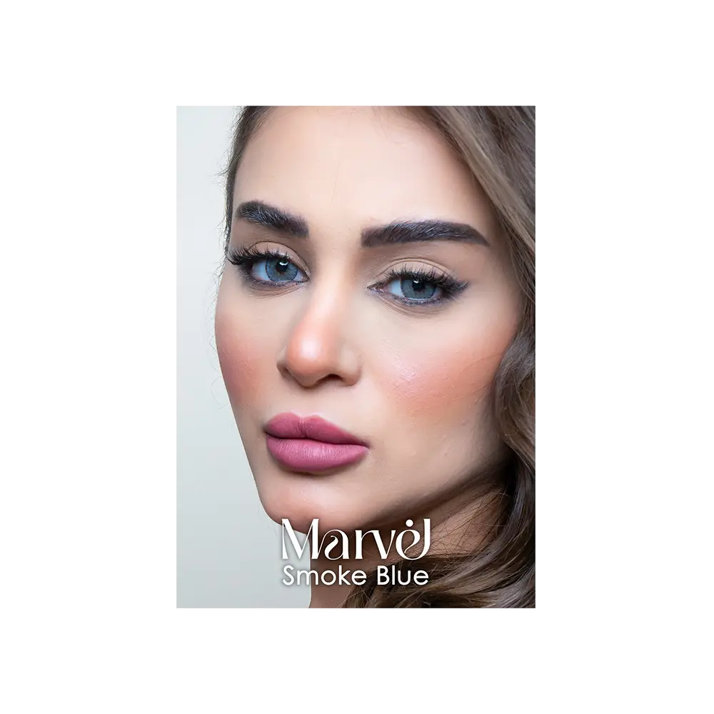 مارفل عدسات لاصقة سموك بلو