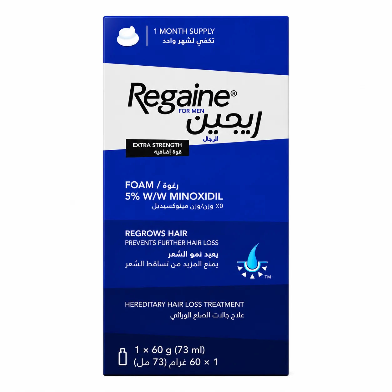 Regaine 5% Foam For Men 60Ml
