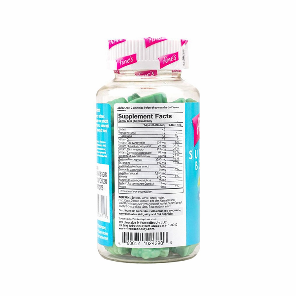 Fine's Super Hair Booster + Biotin 60 Gummies