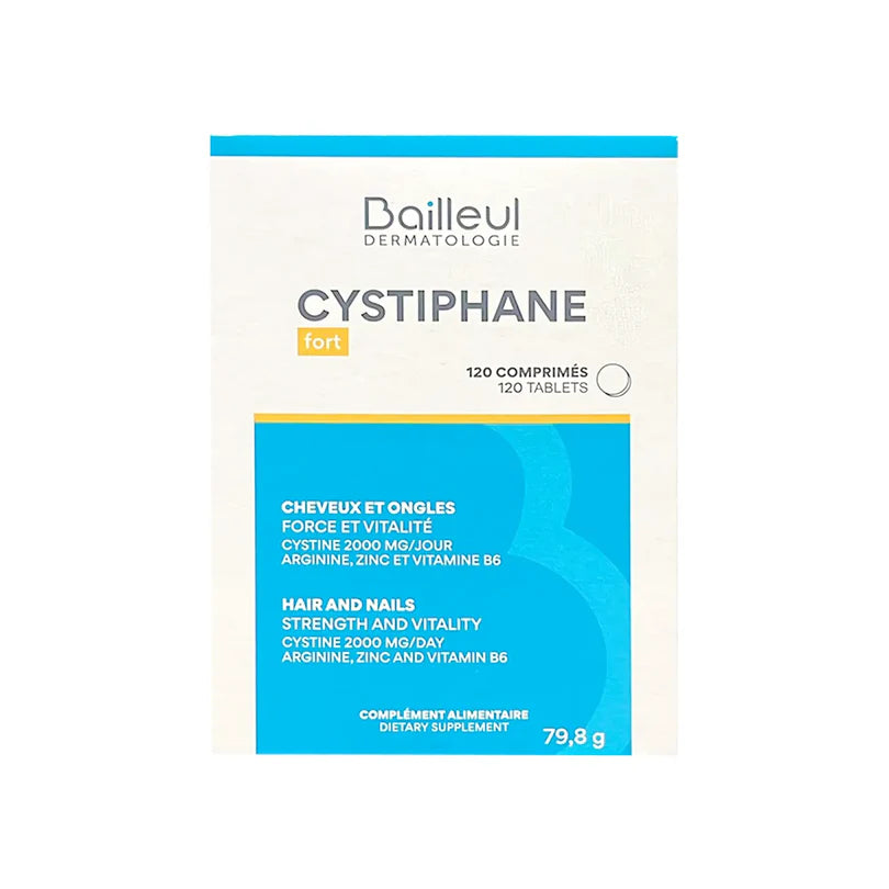 Cystiphane Biorga B6, Zinc - 120 Tablets - Beauty Vitamins