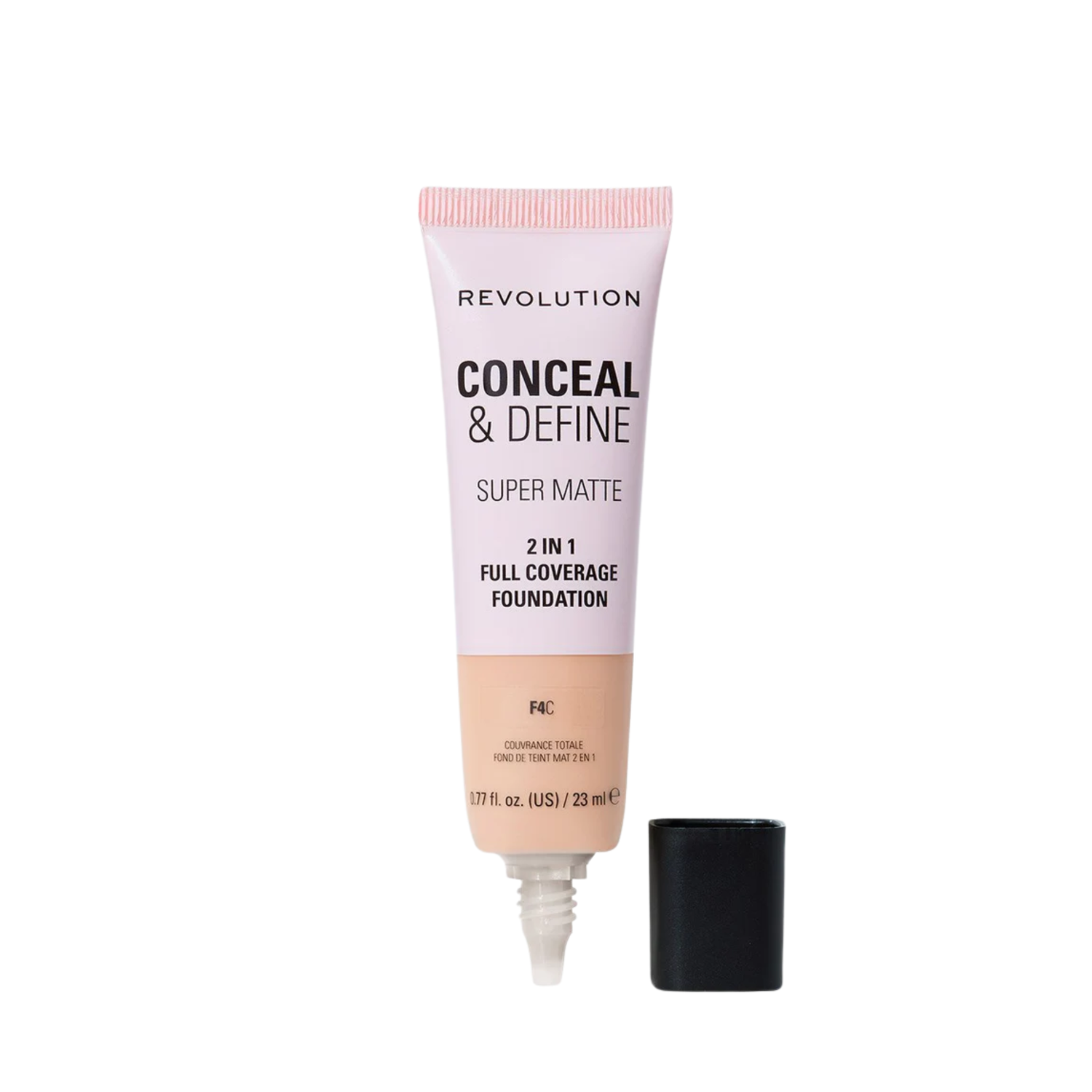 Revolution Conceal & Define Full Cover Tube Foundation F4C [101097]