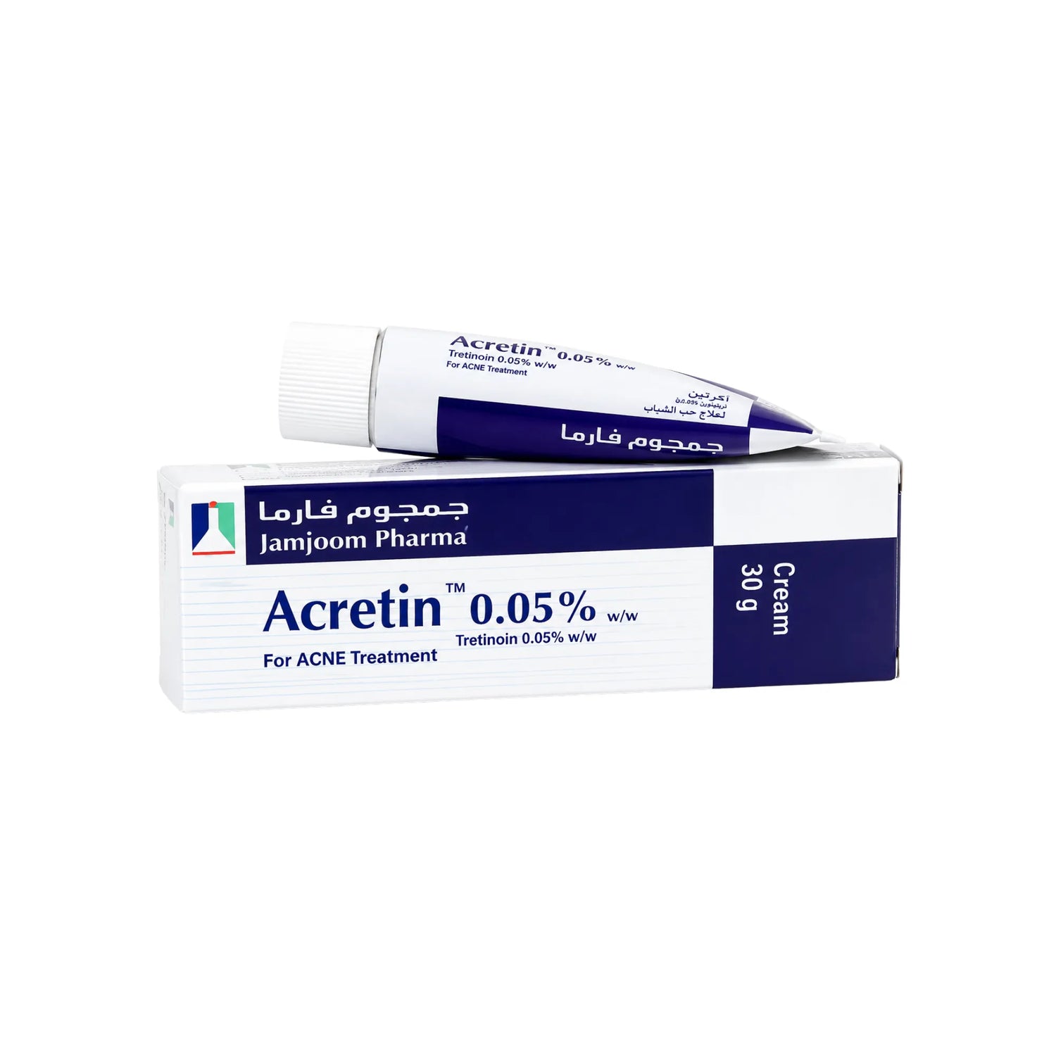 Acretin Cream 0.05% 30 g for Acne Treatment
