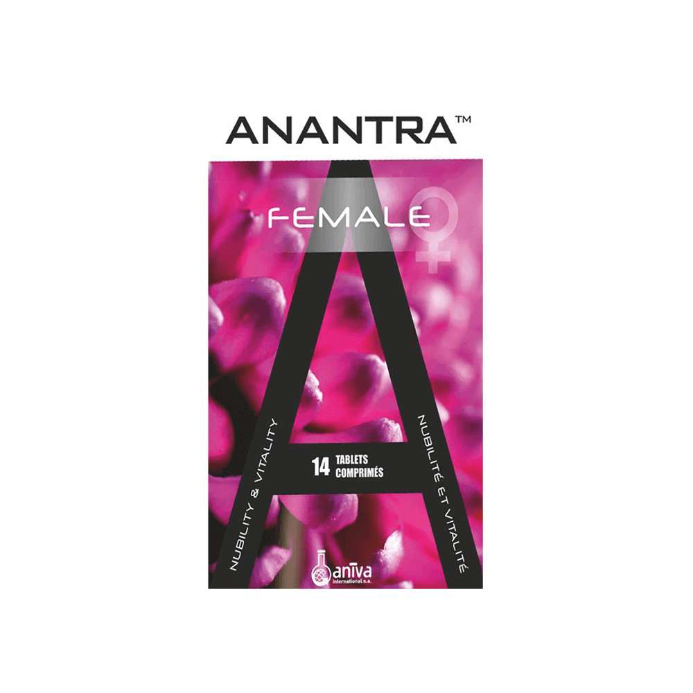 Anantra Female Tablets 14 count – women’s vitality and hormonal support supplement