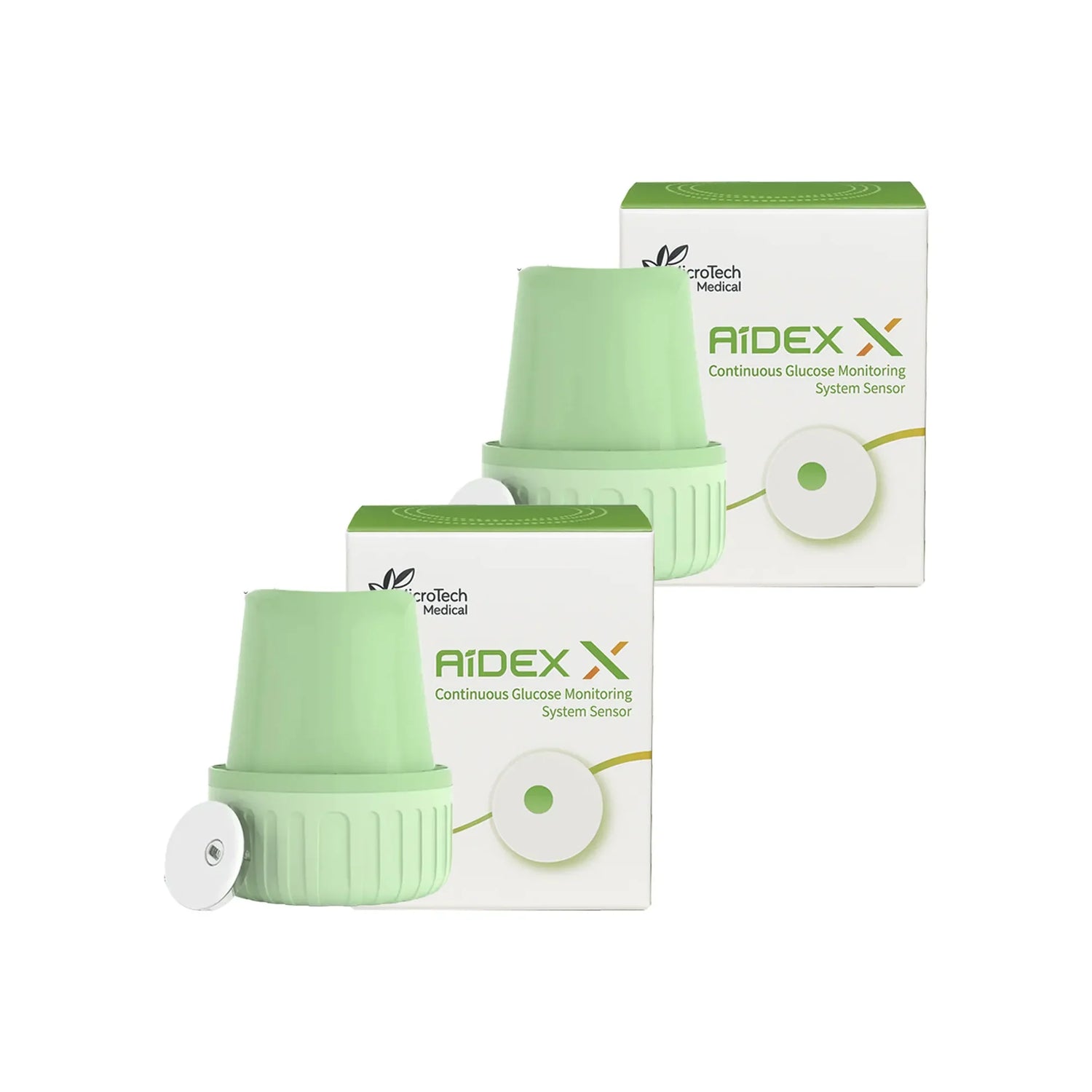 AiDEX CGM Sensor Offer Package 2 Pcs